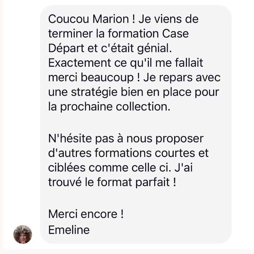 Avis Case Départ - Emeline